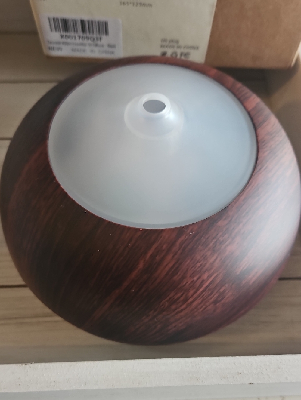 NEW Wood Grain Colored Aroma Diffuser - Brown